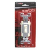 White 3 Way Toggle Switch