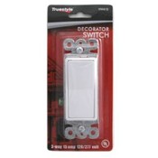 White 3Way 15A Deco Switch