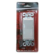 White 1 Pole 15 amp Decorator Switch