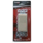 Ivory 1Pole 15 amp Decorator Switch