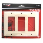 Ivory Decorator 3 Gang Wall Plate