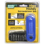 10Pc Handy Screwdriver Set 7X5 In(Case of 48)