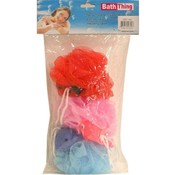 4 pack Children Bath Sponge Sets