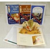 Holiday Stocking Stuffer Pop-Up Card With Book