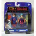 Street Fighter II MiniMates Demitri vs Morrigan
