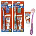 Peanuts 3 Piece Kid's Dental Travel Kit