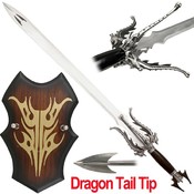 Dragon Lord Sword - Stainless with dragon guards