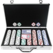 400 Chip 11.5g HIGH ROLLER Set w/Executive Aluminu