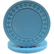 Super Diamond Poker Chips (STAMPABLE) -  LIGHT BLU