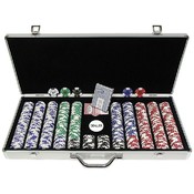 650 Landmark Lucky Crowns 11.5g Poker Chips w/Alum