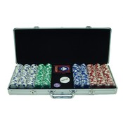 500 11.5G Holdem Poker Chip Set w/Aluminum Case