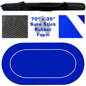 Poker Texas Holdem Table Layout Rubber Foam 70 Inc