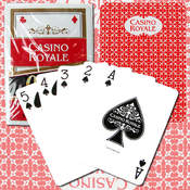 Casino Royale Red Playing Cards - James Bond Movie