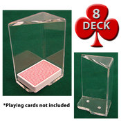 8 Deck High Grade Acrylic Discard Holder with Top