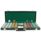 500 Tri-Color Suit Design Set w/Deluxe Case