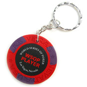 WSOP Player Red Key Chain - Collectible item