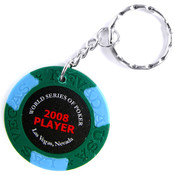 2008 WSOP Player Green Key Chain Collectible Item