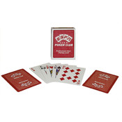 ESPNR Poker Club Red Deck of Playing Cards- Standa