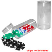 Poker Chip Storage Tube - 25 Chip Capacity