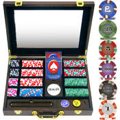 240 Chip NexGenT PRO Classic Style Poker Set - Woo
