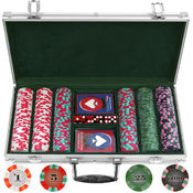 300 Chip NexGenT PRO Classic Style Poker Set - Alu