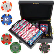 500 Chip NexGenT PRO Classic Series Poker Set - Wo
