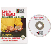Learn to Deal Texas Hold'Em Poker Training DVD
