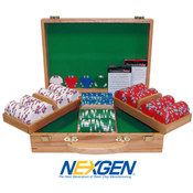 300 Lucky Bee EDGESPOT NEXGEN 8200 Chips w/Genuine