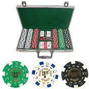 300 Deadwood Casino 11.5 Gram Poker Chips in ALUM