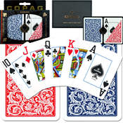 Copag Poker Size Jumbo Index - Blue*Red Setup