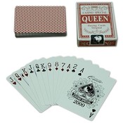 Queen Playing Cards - 1 RED Deck