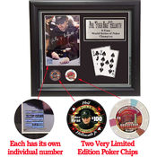 Phil Hellmuth Jr. Limited Edition Collectible Plaq