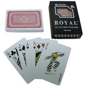 One Red Deck- Royal 100% Plastic Playing Cards /St