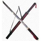 RED / BLACK Ninja Sword - 37 inch