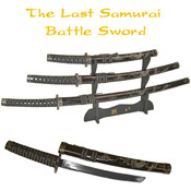The Last Samurai Battle Sword 3 pc Set