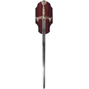 Knight's Templar Sword with Display