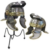 Mini Roman Infantry Helm Desktop Display