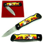 Collector's Series Folding Pocket Knife - Indian H