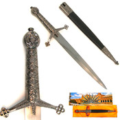 Ornate CLAYMORE DAGGER - 15.5 inches long