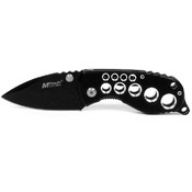 Black Devli Pocket Knife Folder - 440 Stainless Ha