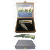 NYC Skyline Memorial Pocket Knife