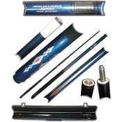 FIBERGLASS BLUE DIAMOND STAR Pool Stick