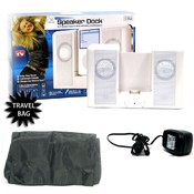 iPod Speaker Docking Station w/ travel bag