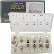 17 pc Miniature 12-Volt Automotive Light Bulb Asso