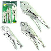 3 Piece Professional Quality Lock Grip Set