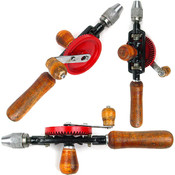 Antique-like Manual Hand Drill - uses 1/4 bits - G