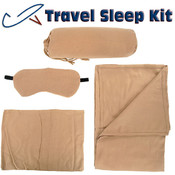 Daya Travel Kit - Camel Cashmere and Wool Blended