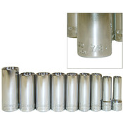 Bahco by Snap On 804409 9 pc 3/8in. 12Pt. Drive De