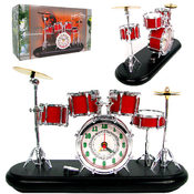 Musical 5 Piece Drum Set Alarm Clock