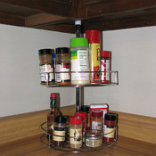  Space Saving Two Rack Kitchen Storage Shelves  photo